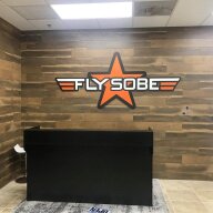 Dimensional PVC Logo installed on wall